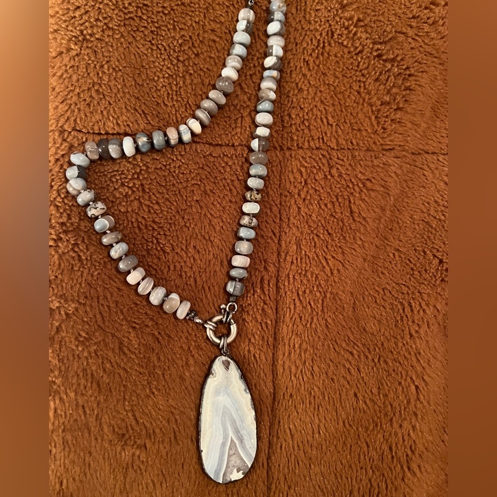 Vintage Agate Necklace
